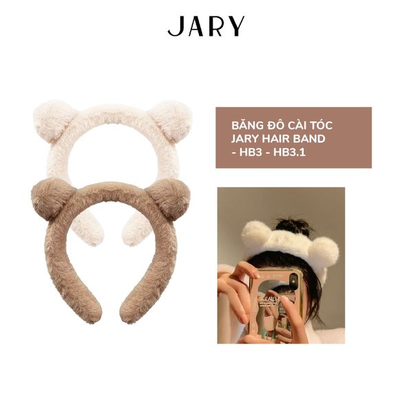 BĂNG ĐÔ CÀI TÓC TAI GẤU TRÒN JARY HAIR BAND - HB3 - HB3.1