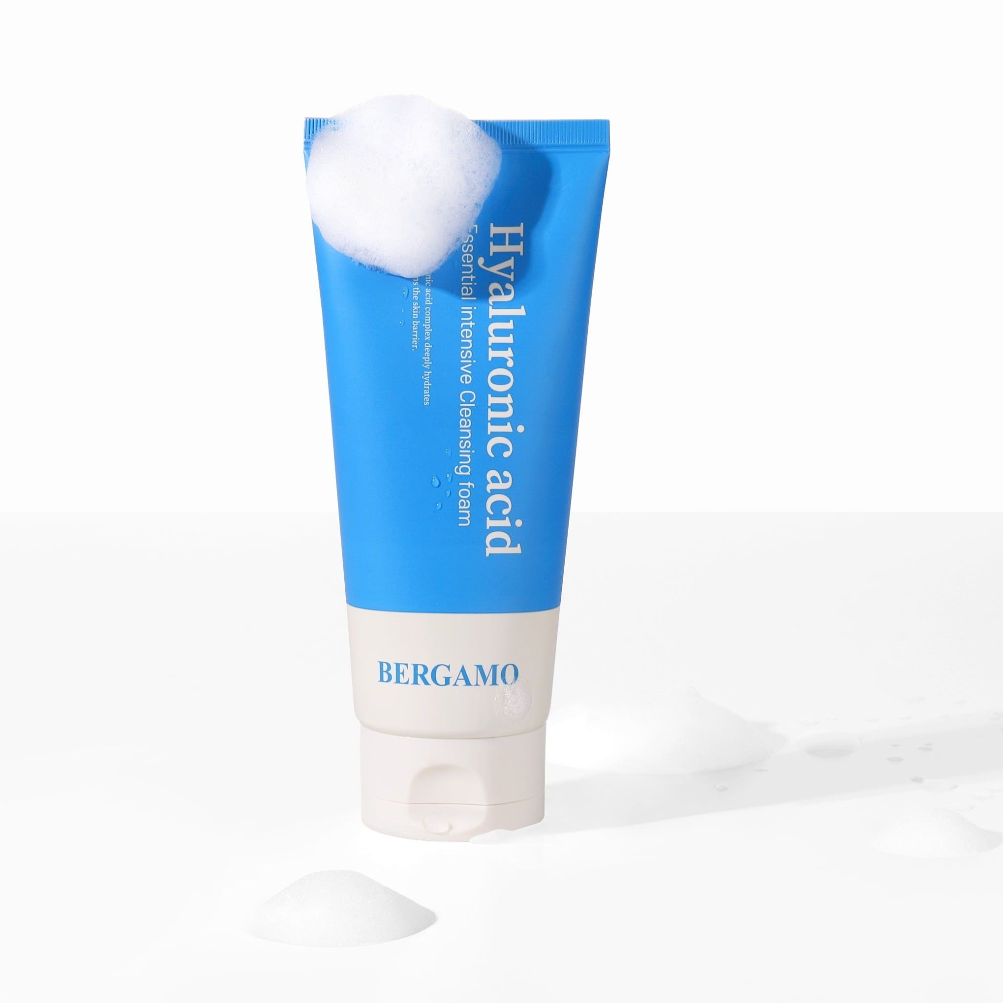 SỮA RỬA MẶT CẤP ẨM HỖ TRỢ PHỤC HỒI BERGAMO INTENSIVE HYALURONIC ACID CLEANSING FOAM 120ML
