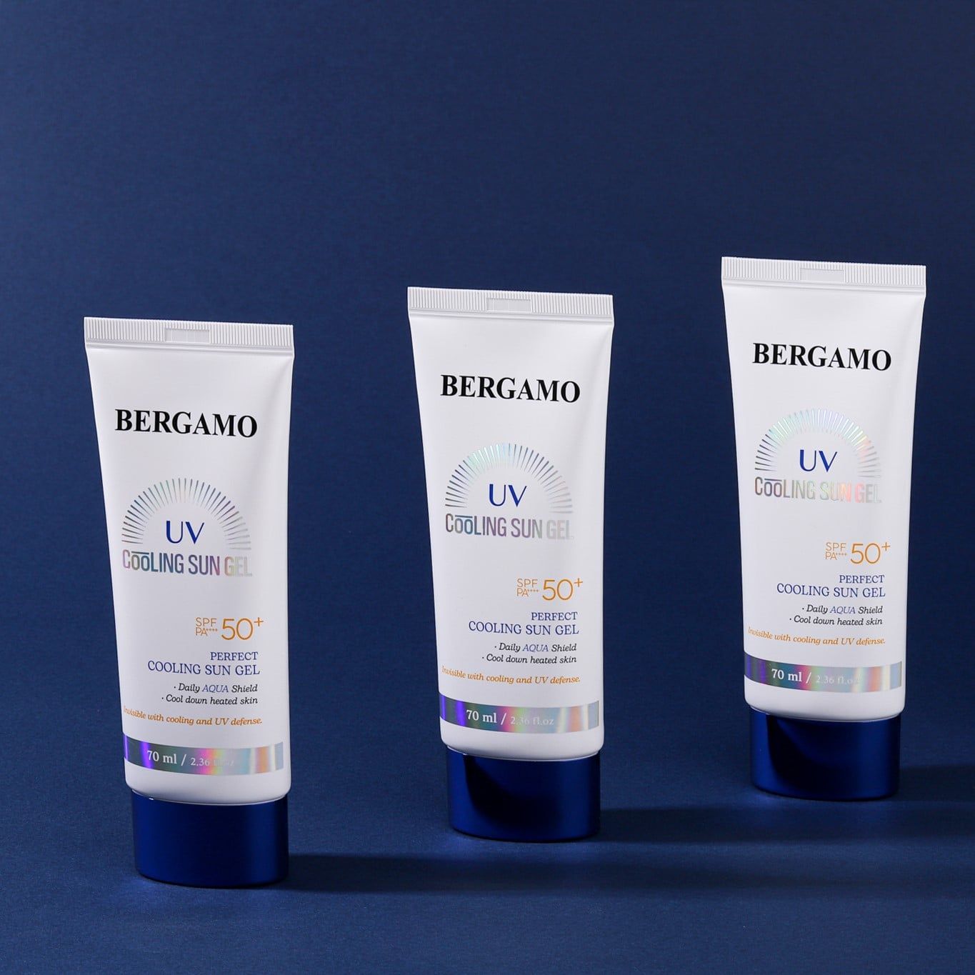 GEL CHỐNG NẮNG MÁT LẠNH BERGAMO PERFECT COOLING SUN GEL SPF50 70ML
