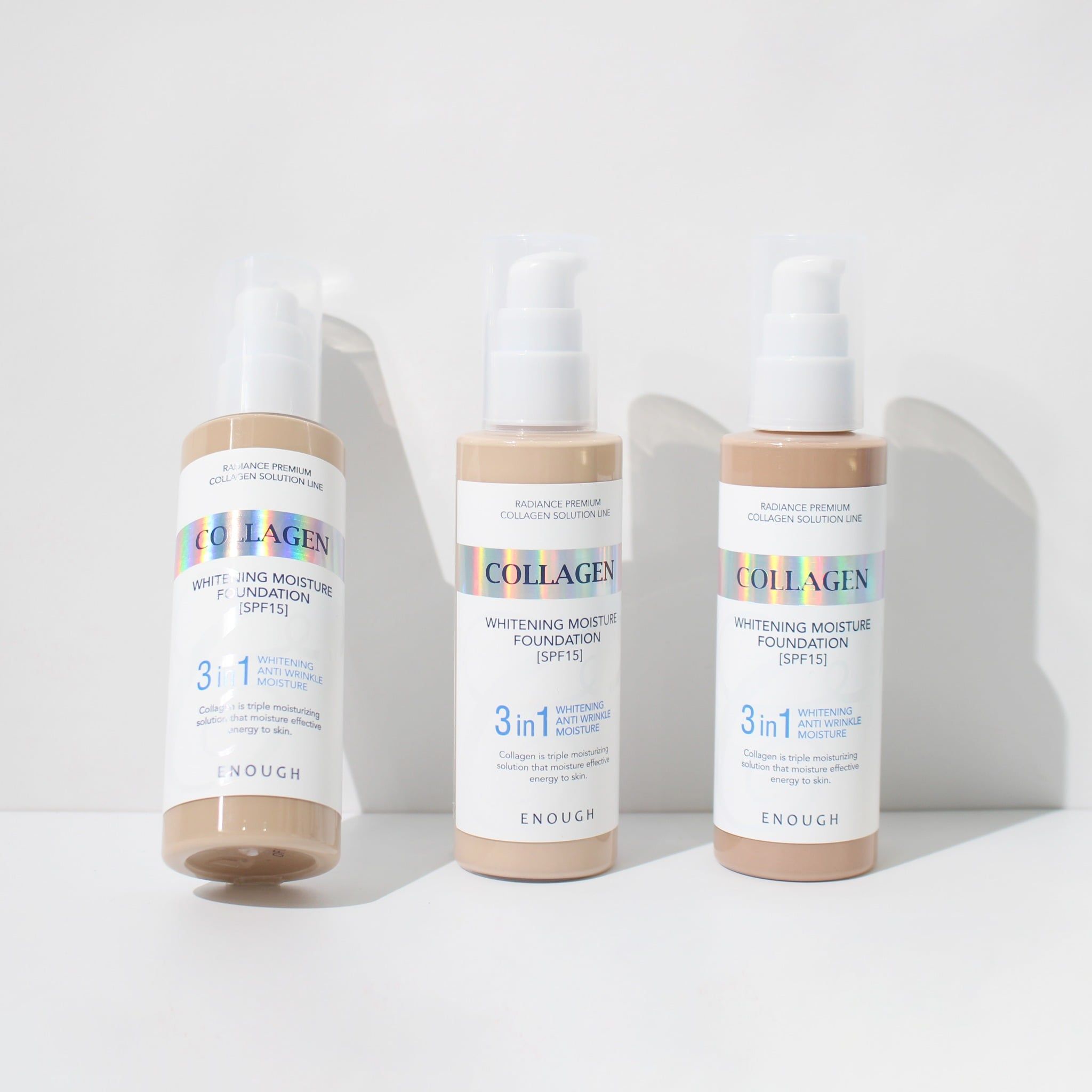 KEM NỀN COLLAGEN 3IN1 ENOUGH COLLAGEN 3IN1 FOUNDATION 100ML