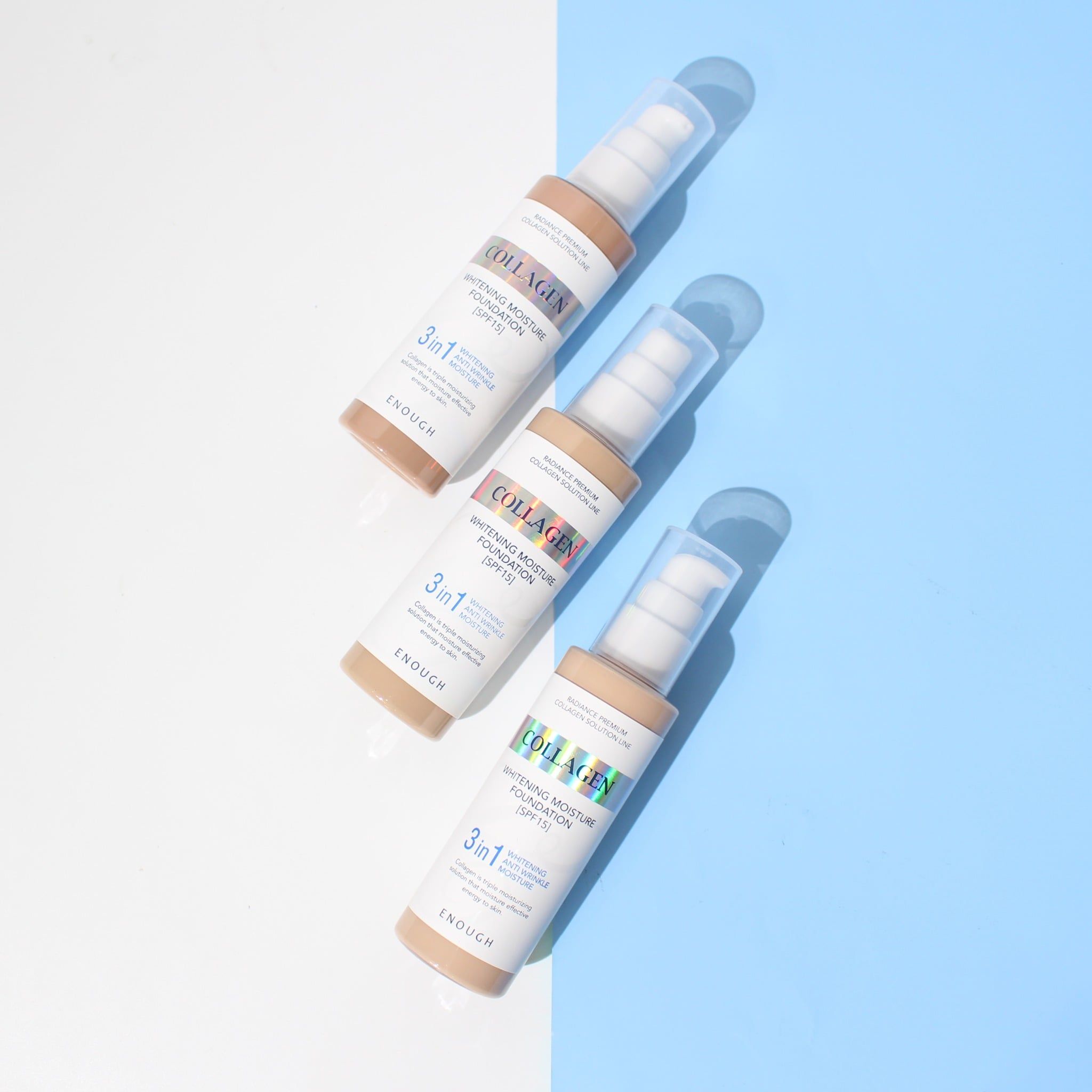 KEM NỀN COLLAGEN 3IN1 ENOUGH COLLAGEN 3IN1 FOUNDATION 100ML