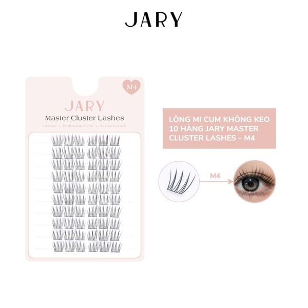 LÔNG MI CỤM KHÔNG KEO 10 HÀNG JARY MASTER CLUSTER LASHES - M4