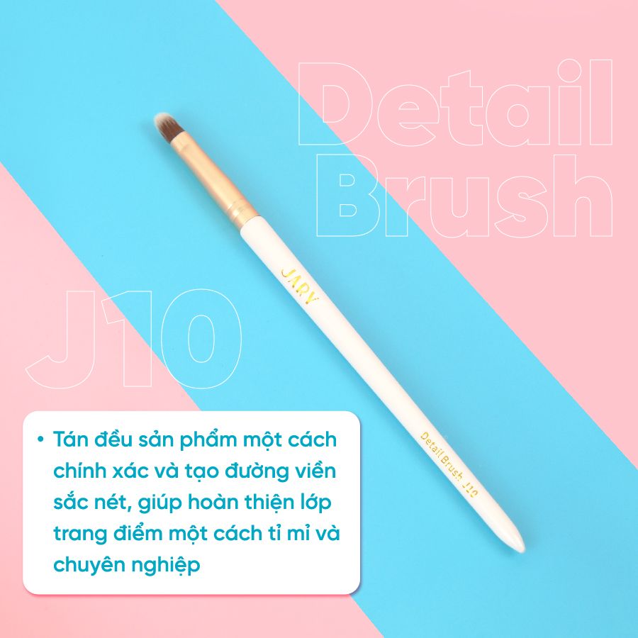 CỌ NHỎ ĐẦU DẸT JARY DETAIL BRUSH J10