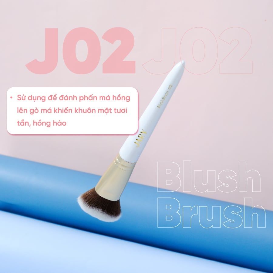 CỌ MÁ HỒNG JARY BLUSH BRUSH J02