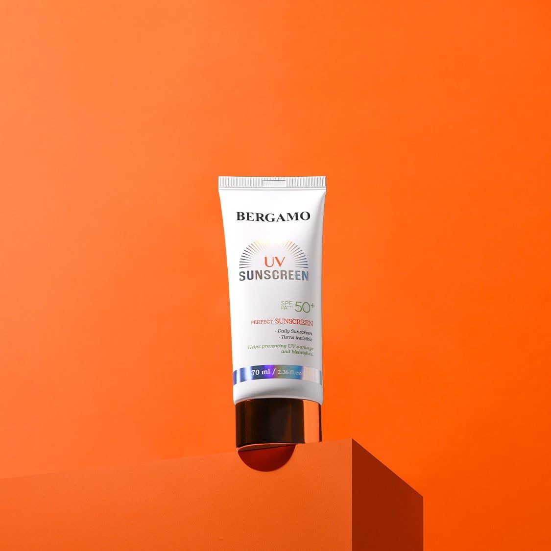 KEM CHỐNG NẮNG PHỔ RỘNG BERGAMO PERFECT SUNSCREEN SPF50 70ML