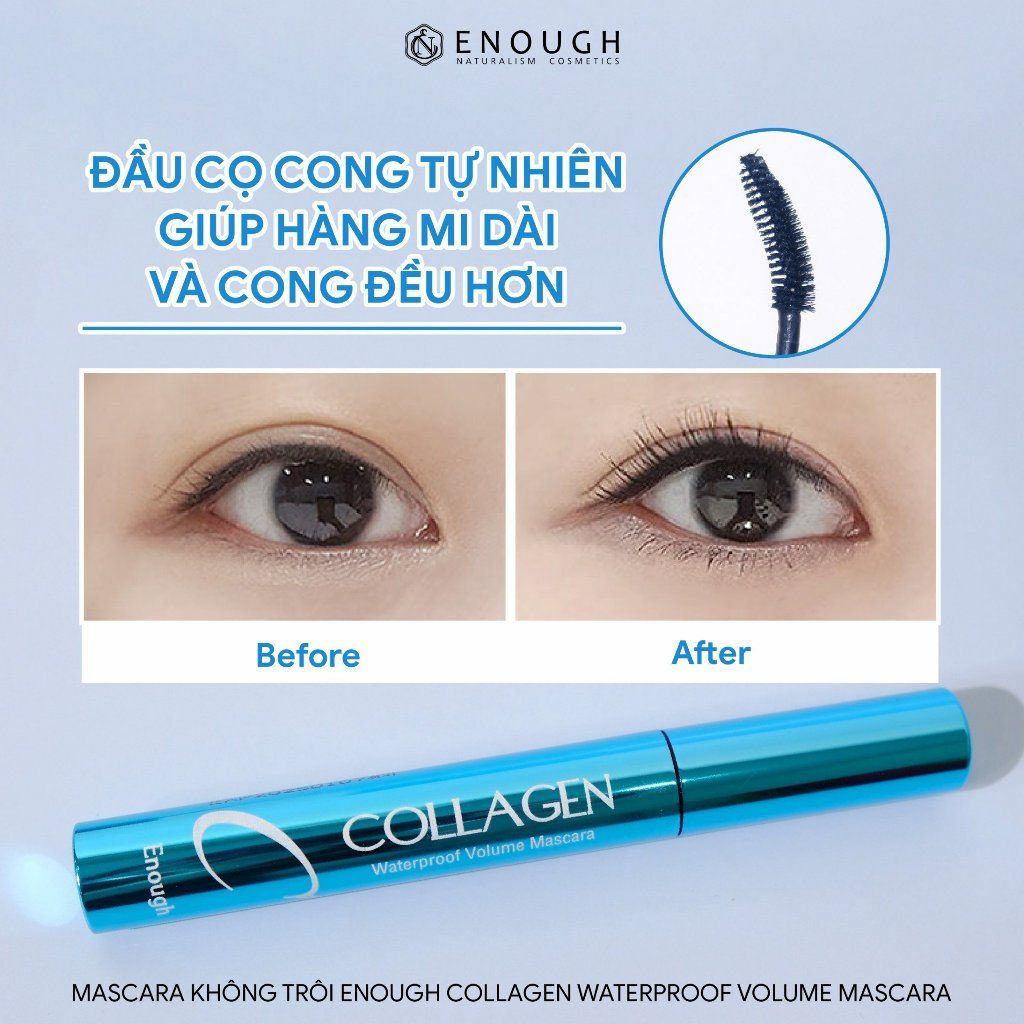MASCARA KHÔNG TRÔI ENOUGH COLLAGEN WATERPROOF VOLUME MASCARA