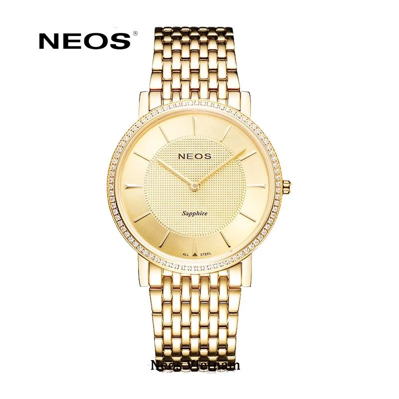 Đồng Hồ Nam Dây Thép Neos N-40577AM Sapphire Bảo Hành Chính Hãng 5 Năm
