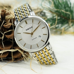 Đồng Hồ Nam Dây Thép Neos N-40676G Sapphire Bảo Hành Chính Hãng 5 Năm