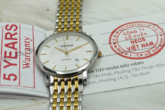 Đồng Hồ Nam Dây Thép Neos N-40676G Sapphire Bảo Hành Chính Hãng 5 Năm