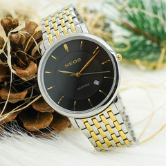 Đồng Hồ Nam Dây Thép Neos N-40676G Sapphire Bảo Hành Chính Hãng 5 Năm
