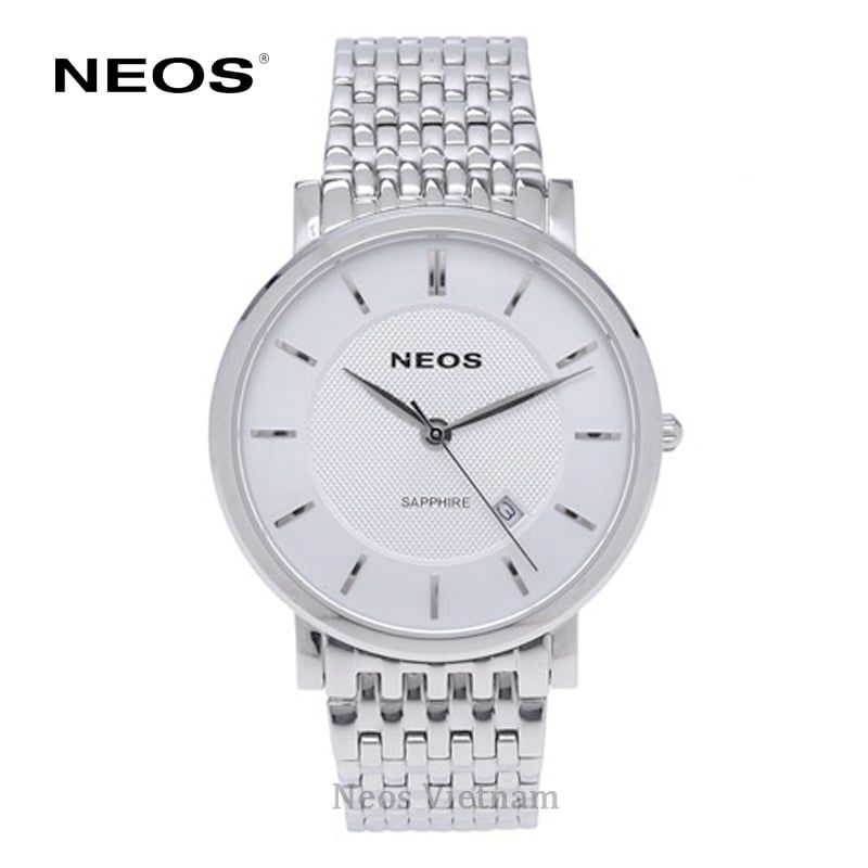 Đồng Hồ Nam Dây Thép Neos N-40676G Sapphire Bảo Hành Chính Hãng 5 Năm