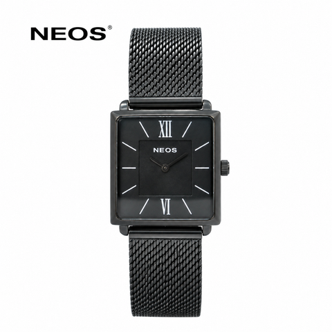 Đồng Hồ Nữ Dây Lưới Neos N-40674L Sapphire Bảo Hành Chính Hãng 5 Năm