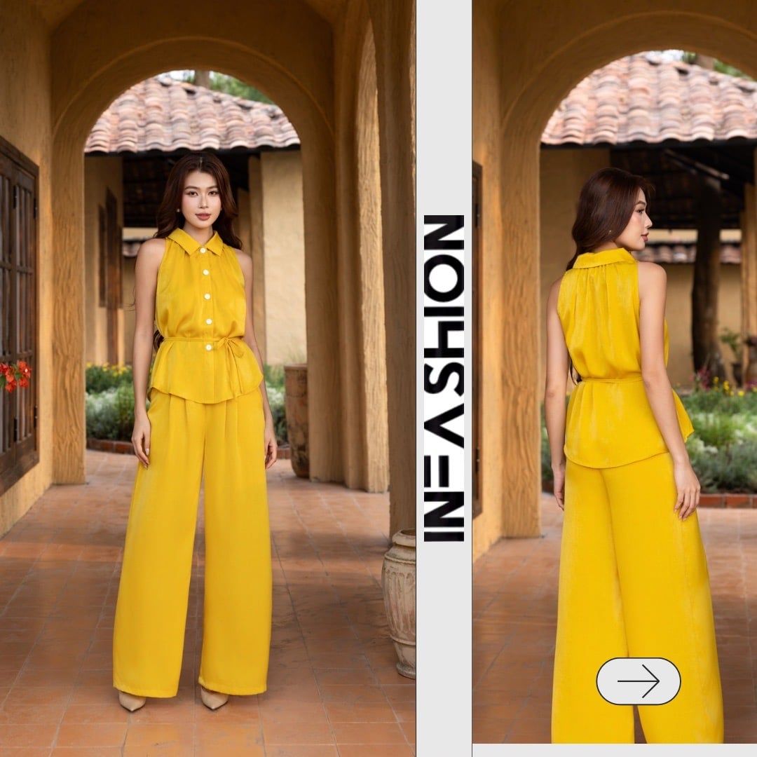  Bộ dài cổ lá sen 