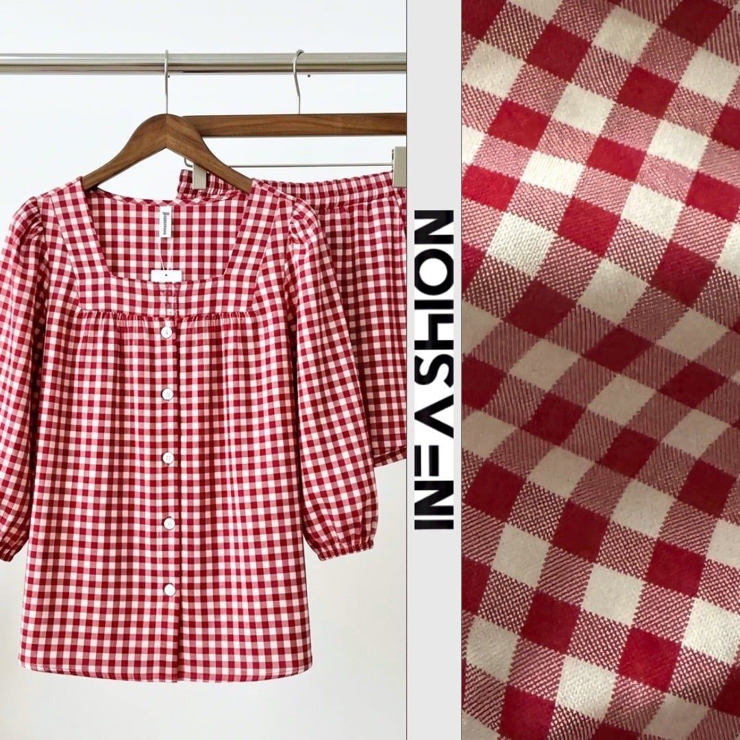  Bộ quần váy tay lửng cotton 