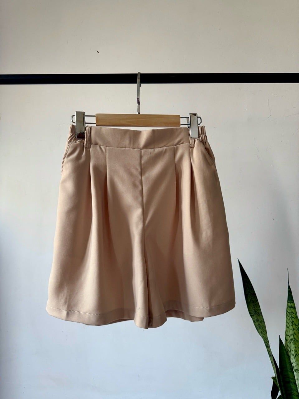  Quần short xếp 2 pli 