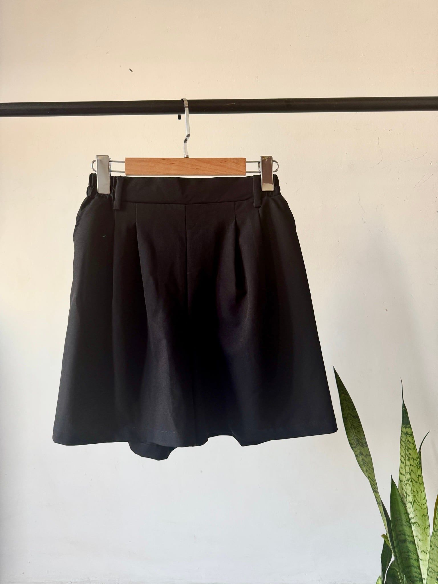  Quần short xếp 2 pli 