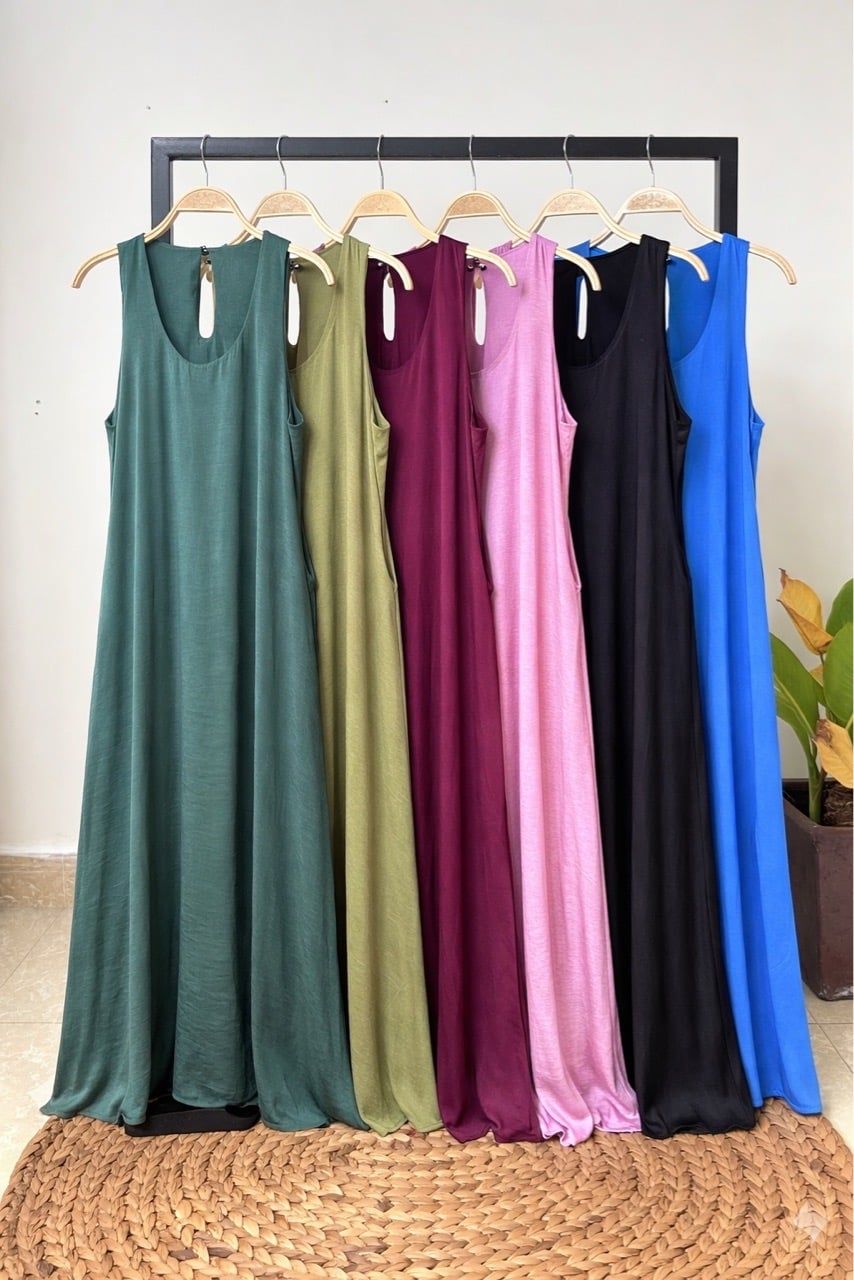  Đầm lụa 3 lỗ 