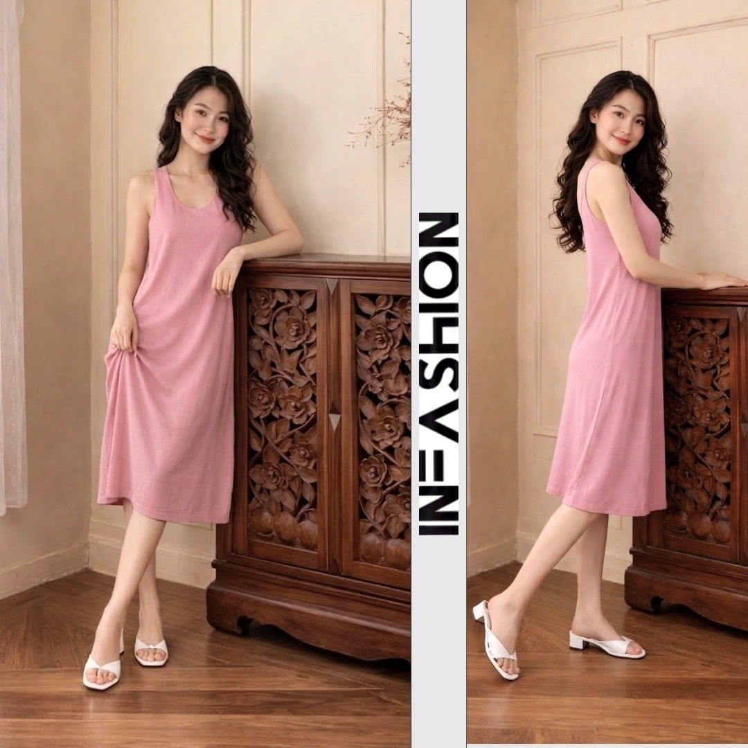  Đầm lụa 3 lỗ 
