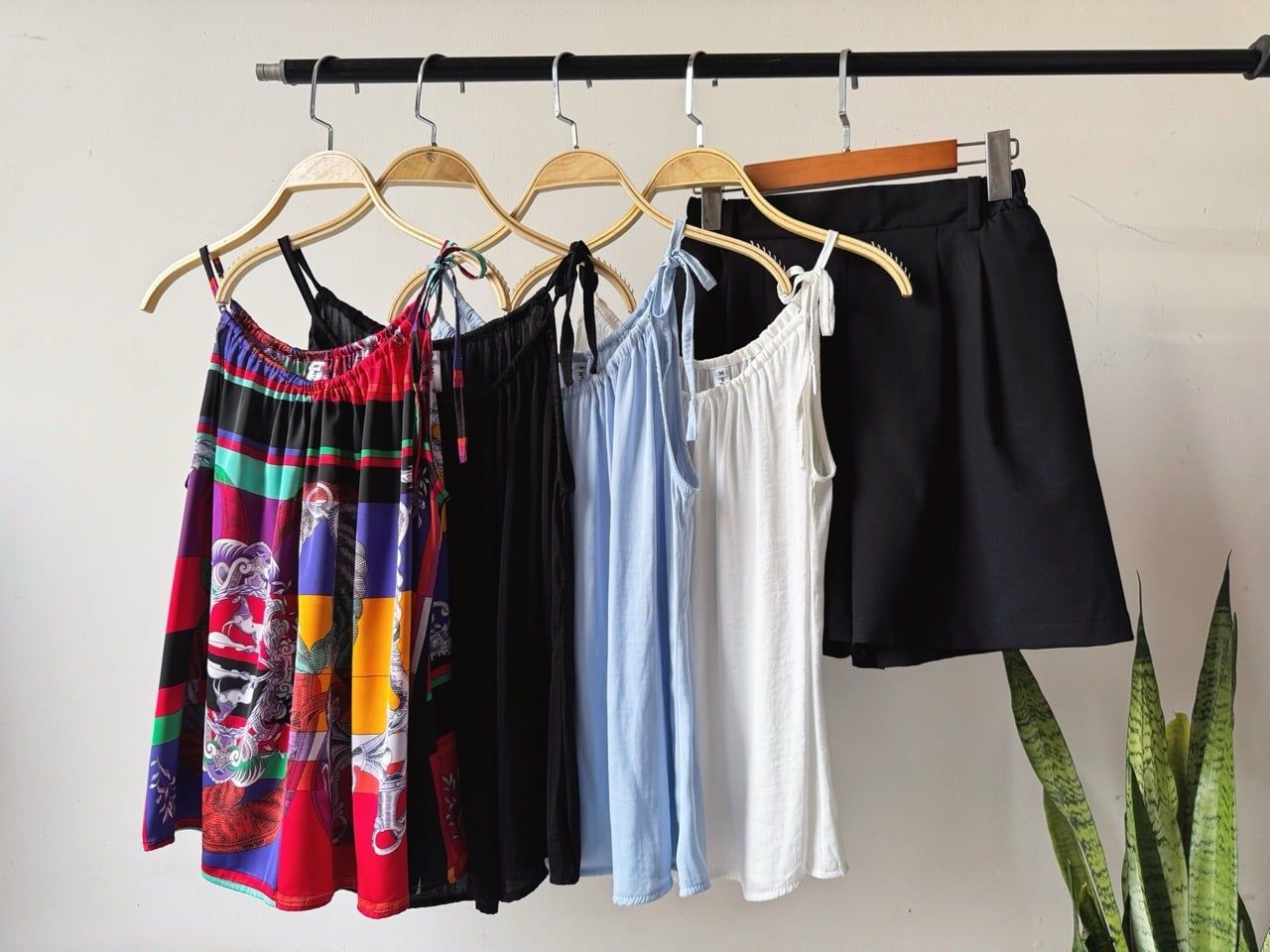  Quần short xếp 2 pli 