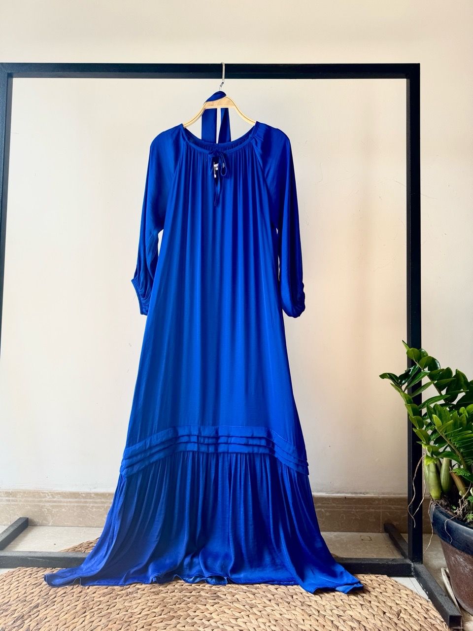  Đầm đuôi cá tay lửng 