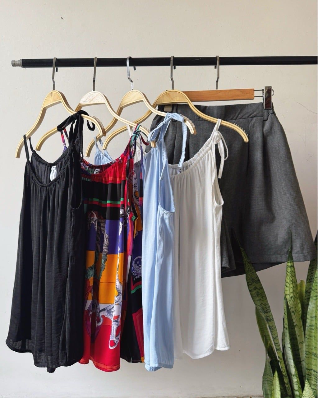  Quần short xếp 2 pli 