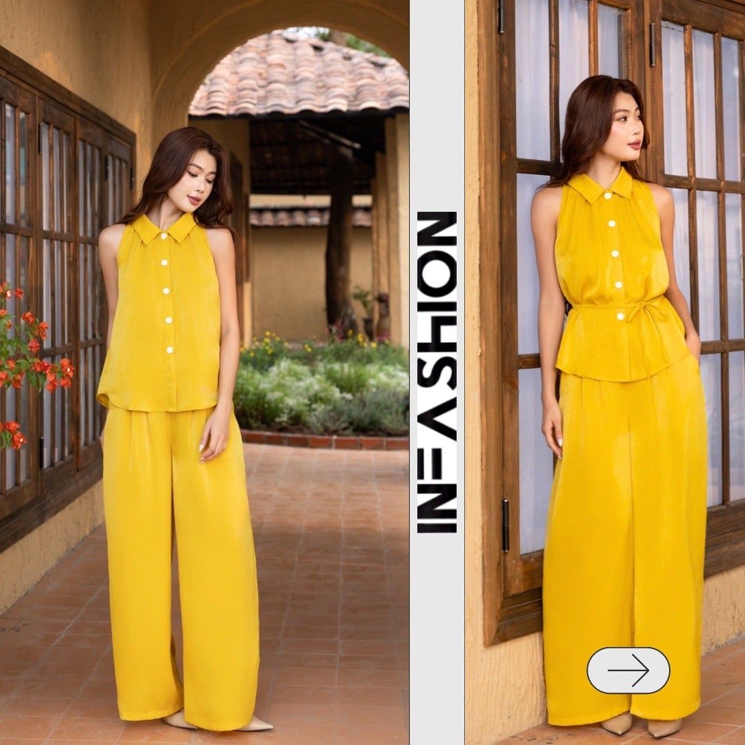  Bộ dài cổ lá sen 