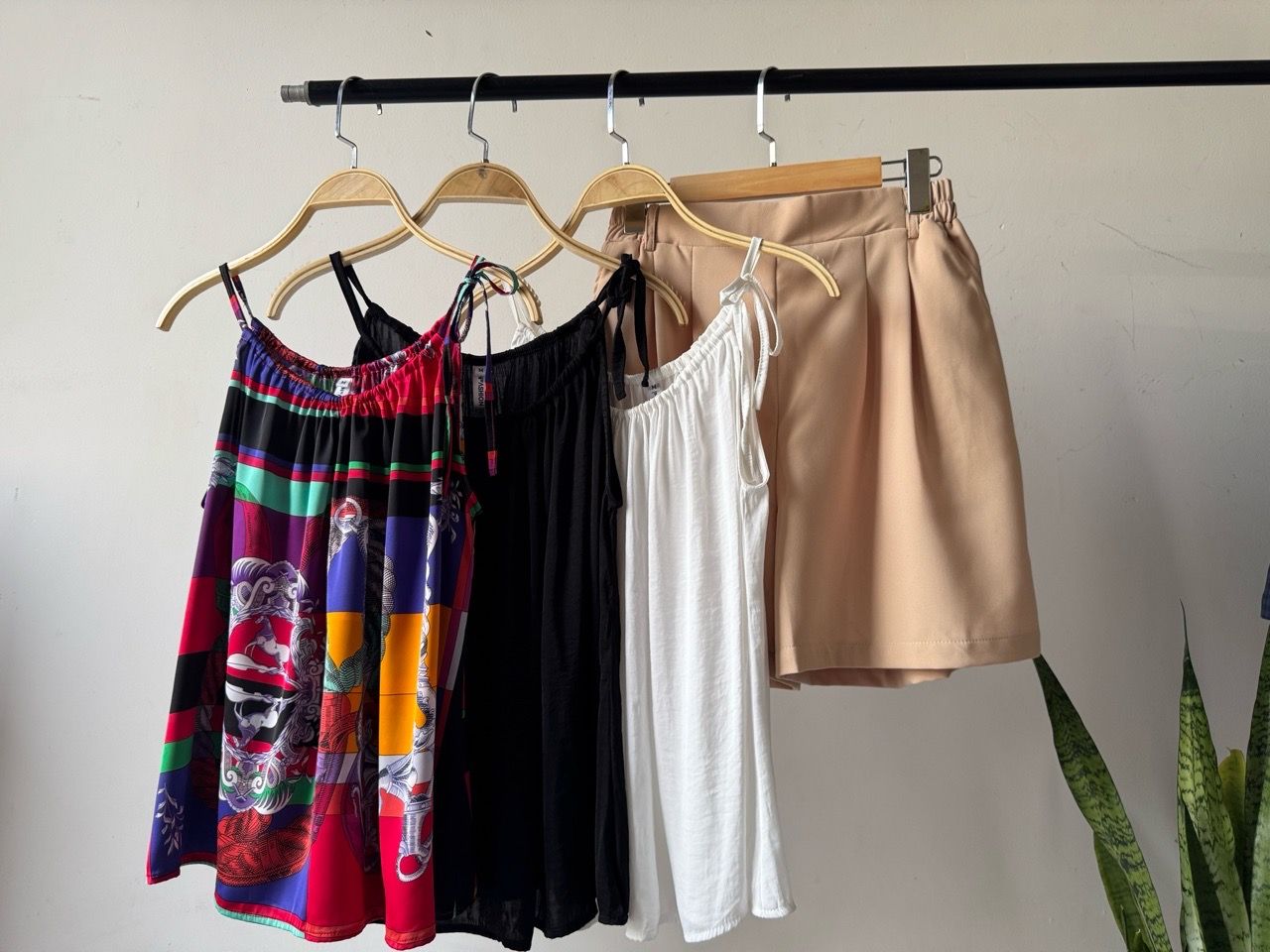  Quần short xếp 2 pli 