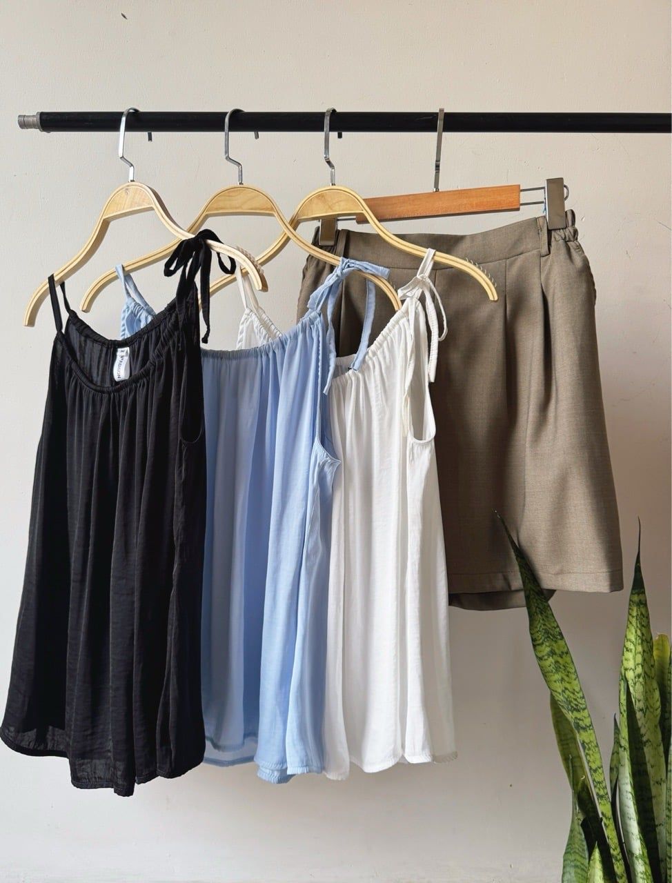  Quần short xếp 2 pli 