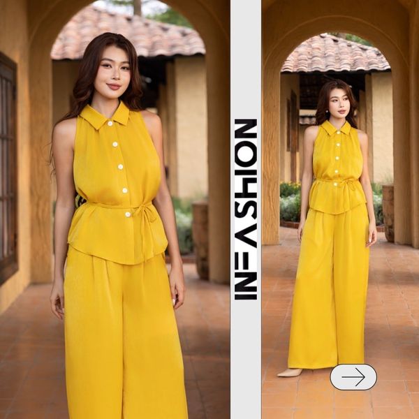  Bộ dài cổ lá sen 