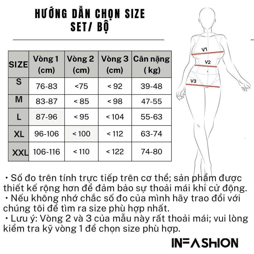  Set áo hv quần váy không tay 