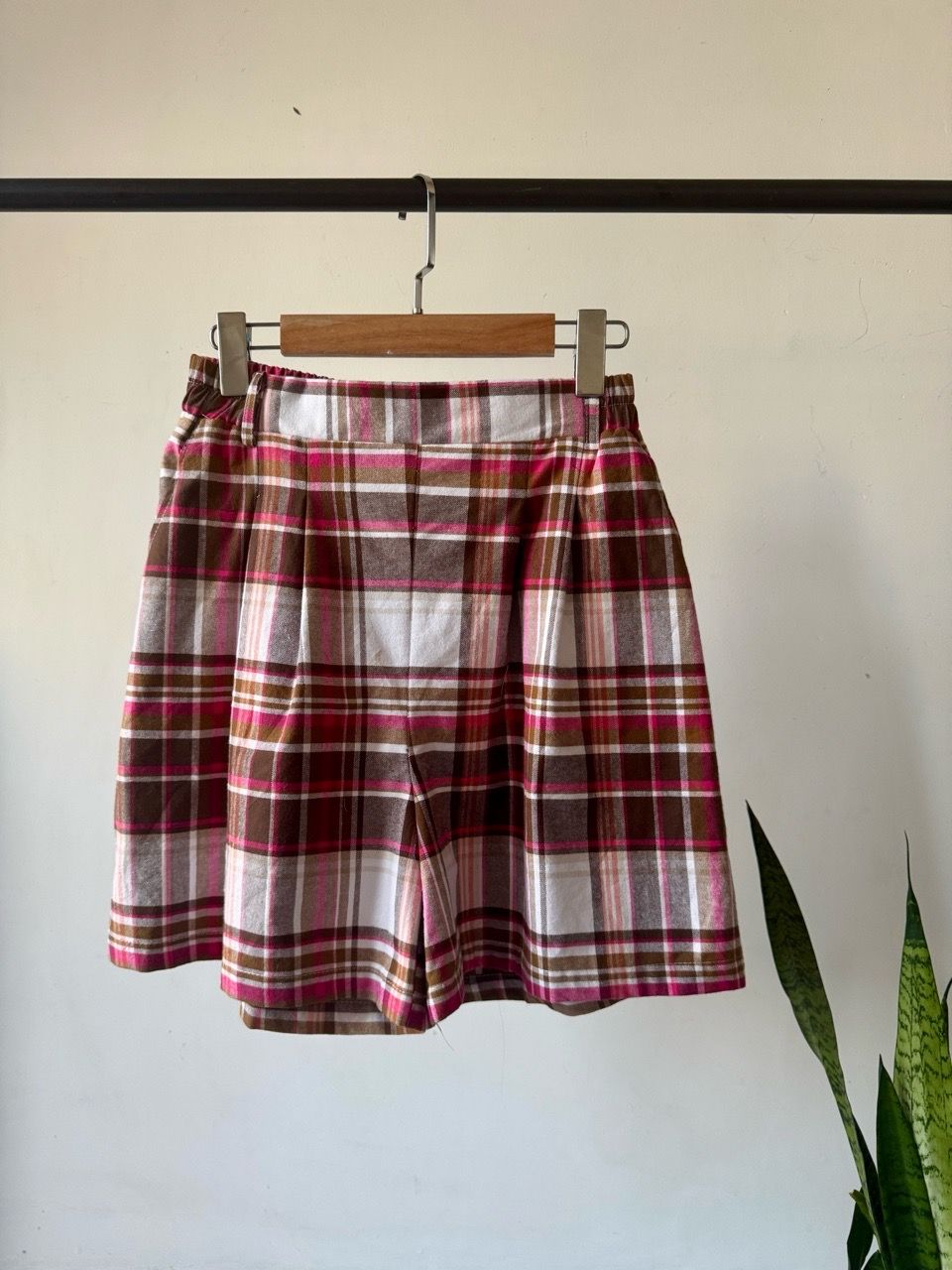  Quần short xếp 2 pli 