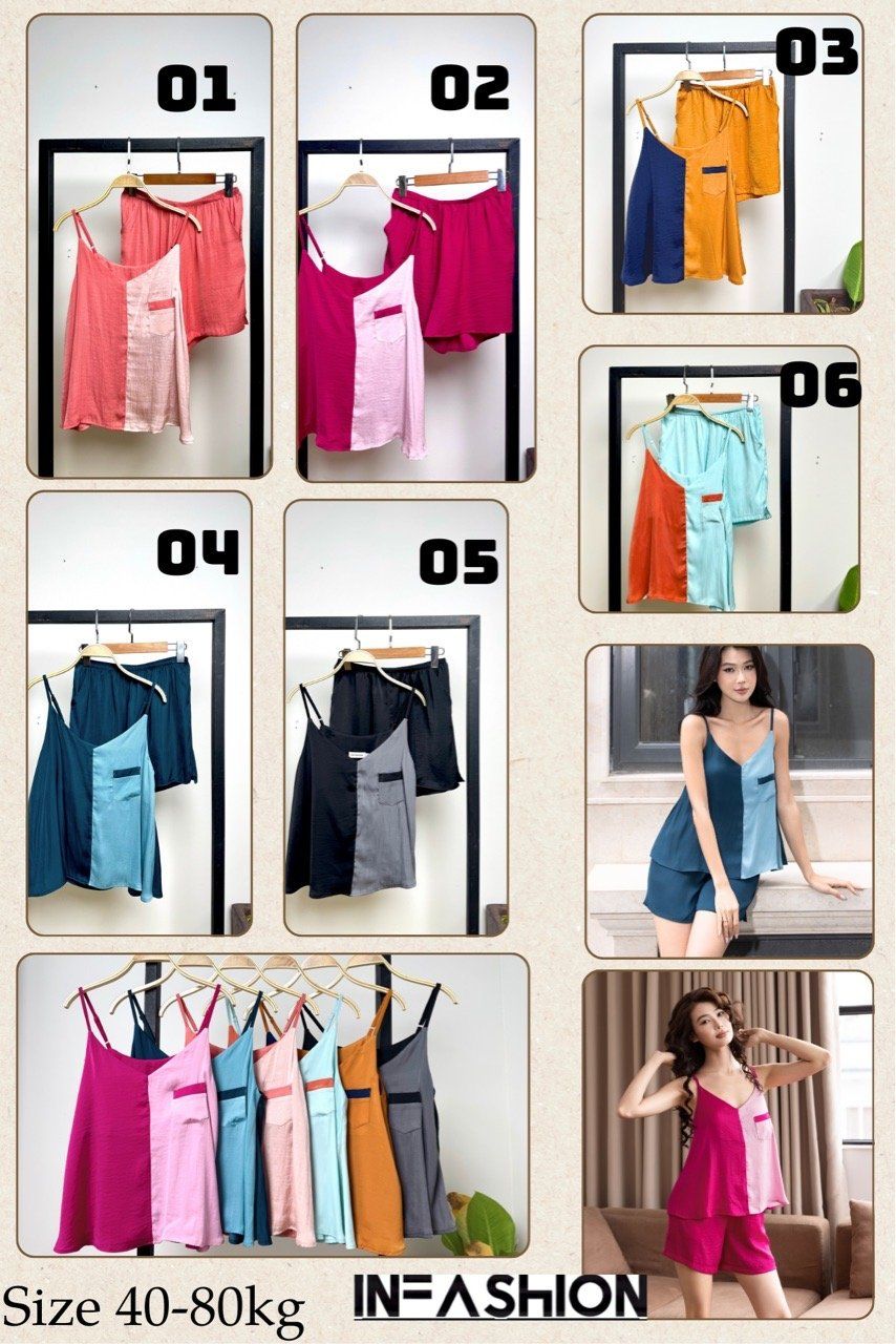  Bộ đùi dây 2 màu 