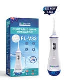  Máy Tăm Nước Cá Nhân Biohealth FL - V33, Tia Nước Mạnh Mẽ, Làm Sạch Kẽ Răng 