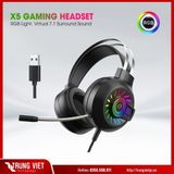  Tai nghe CoolerPlus LED RGB X5 