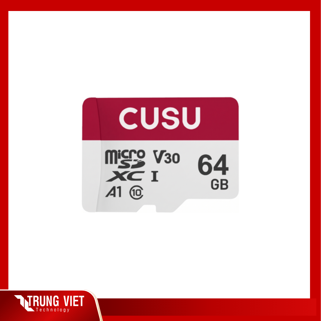  Thẻ nhớ CUSU Đỏ 64GB 