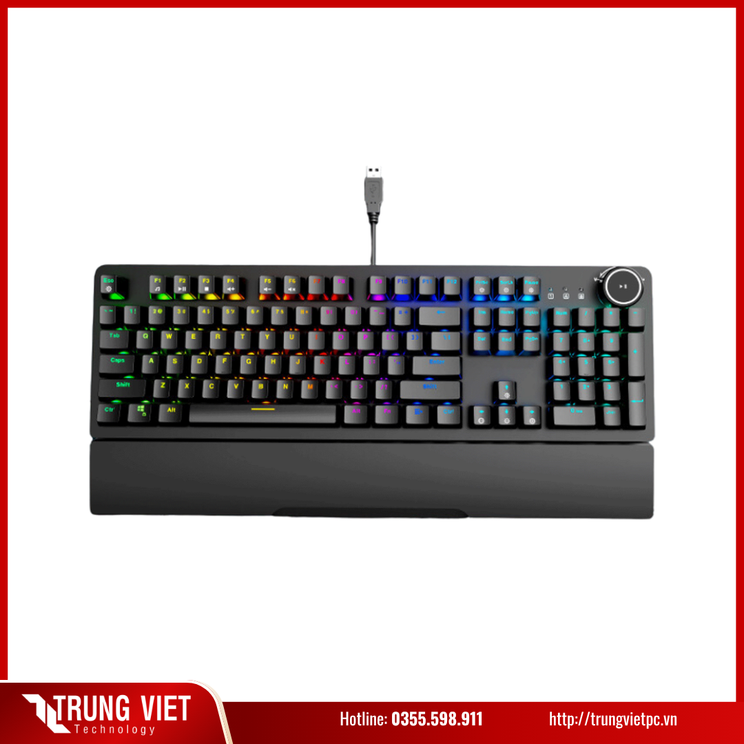  Bàn phím cơ quang Gaming Gnet GK515 