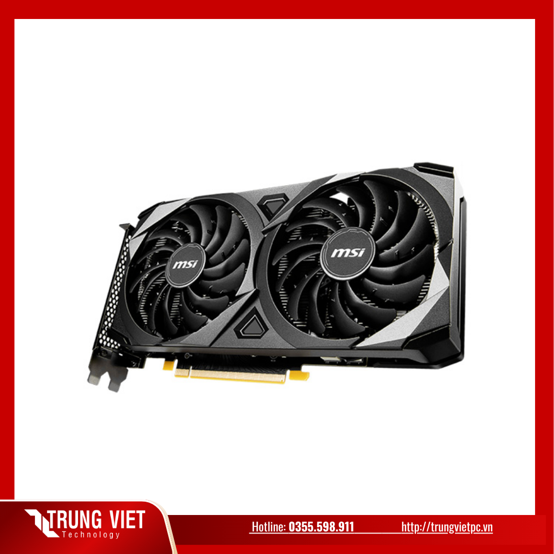  VGA MSI GeForce RTX 3060 VENTUS 2X 12GB GDDR6 OC 