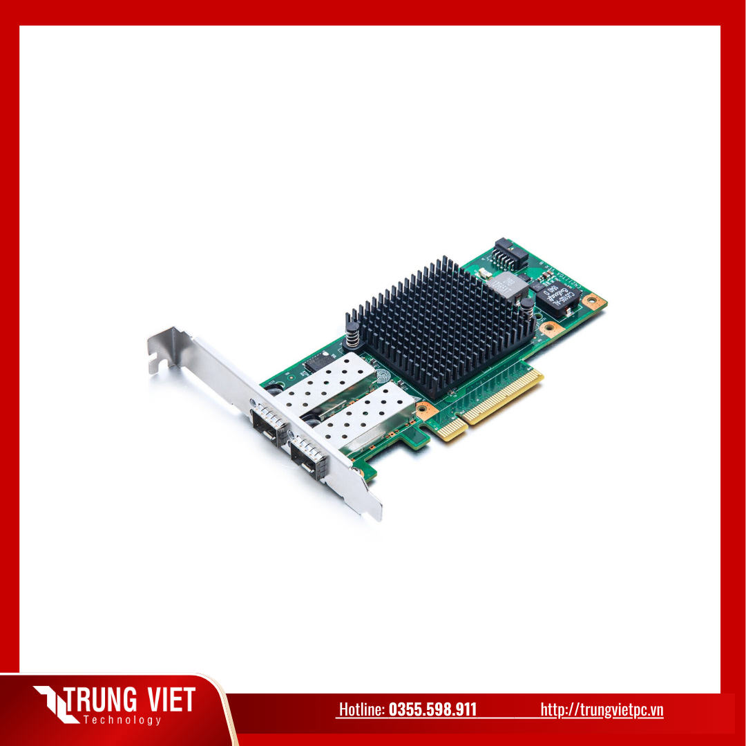  Card Mạng Quang Học Dual Port 10Gb Chuyên Bootrom Phòng Game Cao Cấp 