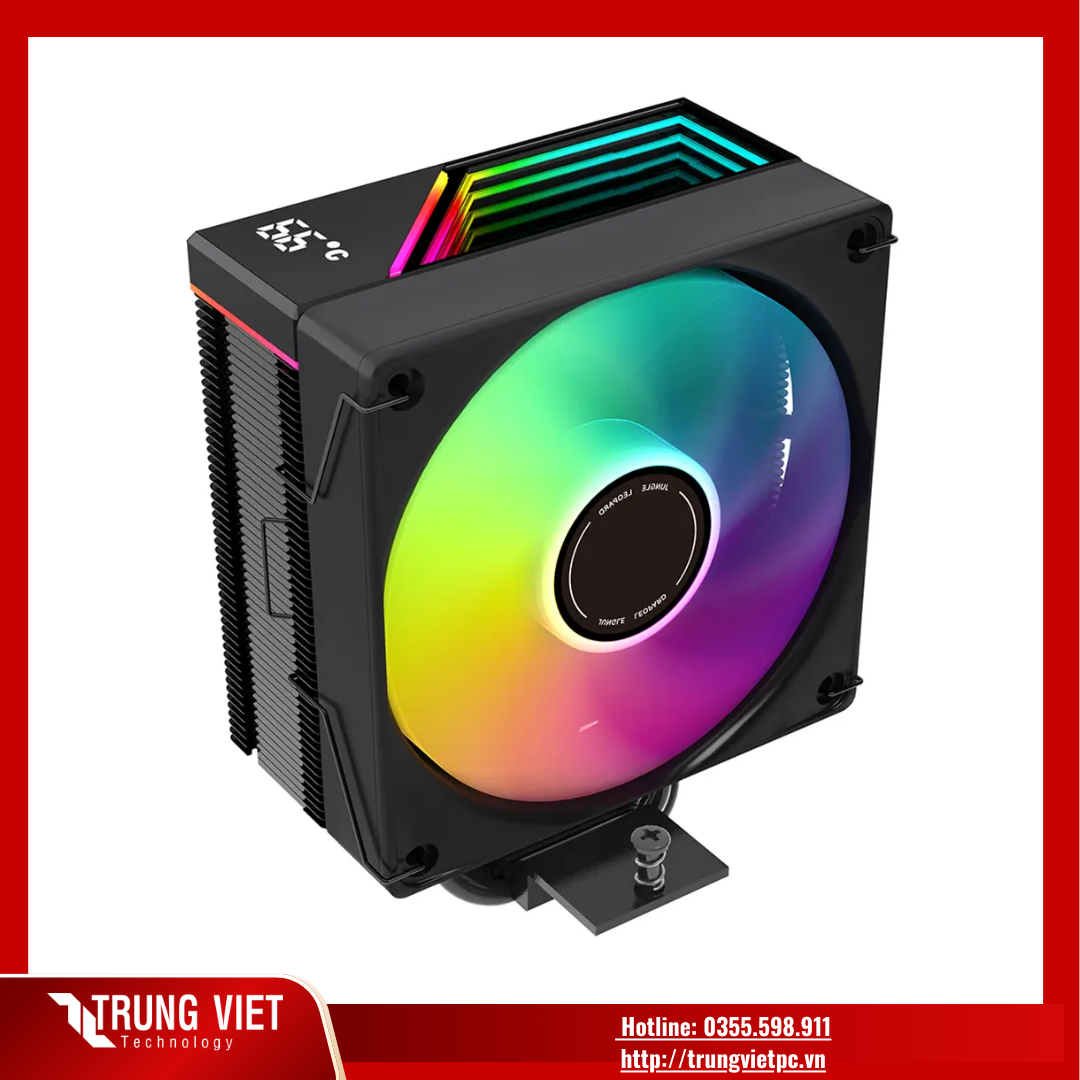  Tản Nhiệt Khí Jungle Leopard KF-420 E DGT hiển thị nhiệt độ , LED RGB 