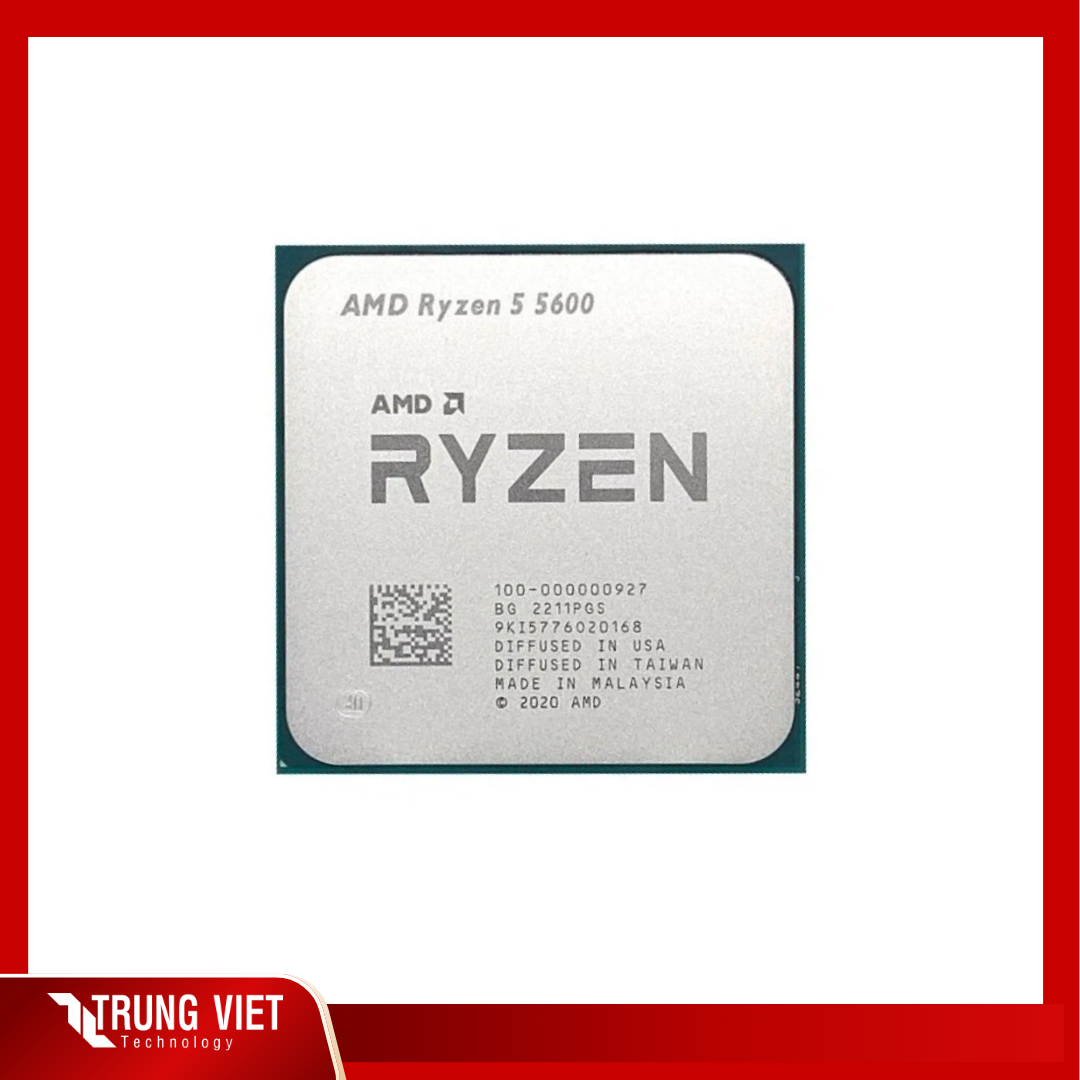  CPU AMD Ryzen 5 5600G | AM4, 6 nhân/12 luồng, Max 4.4 GHz 