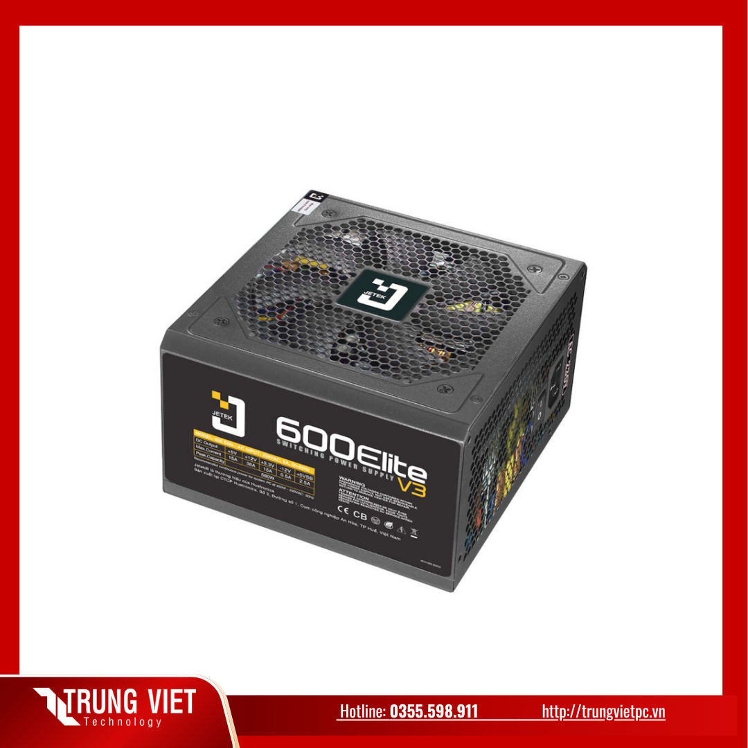  2nd - Nguồn máy tính JETEK 600W 