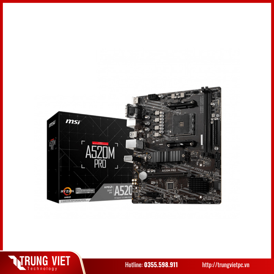  Mainboard MSI A520M-A Pro DDR4 
