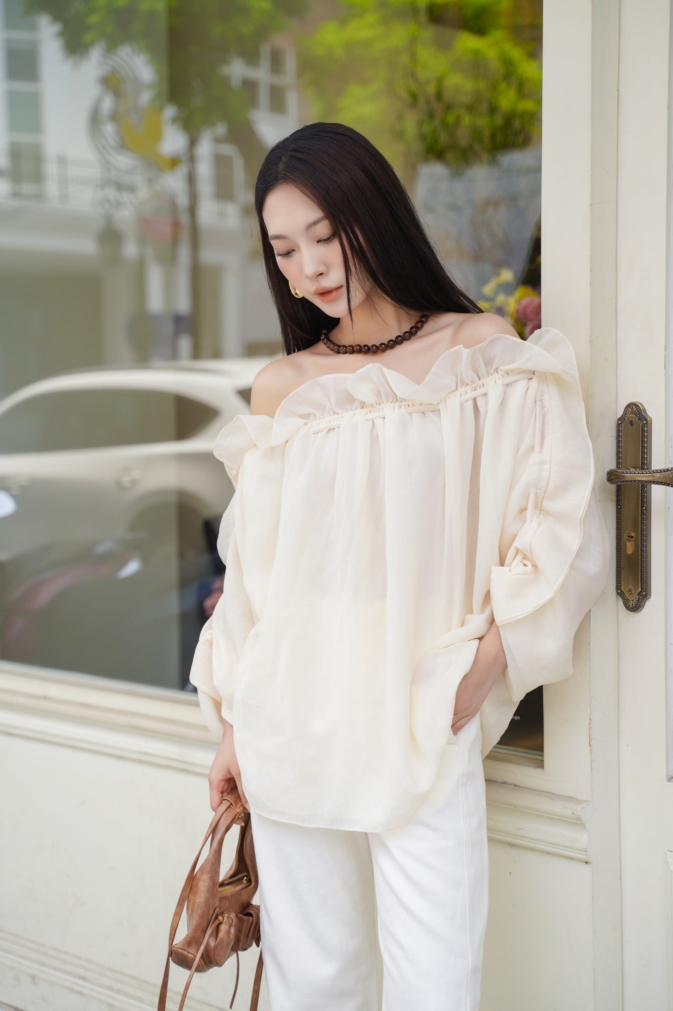 Áo Kiểu Ruffle