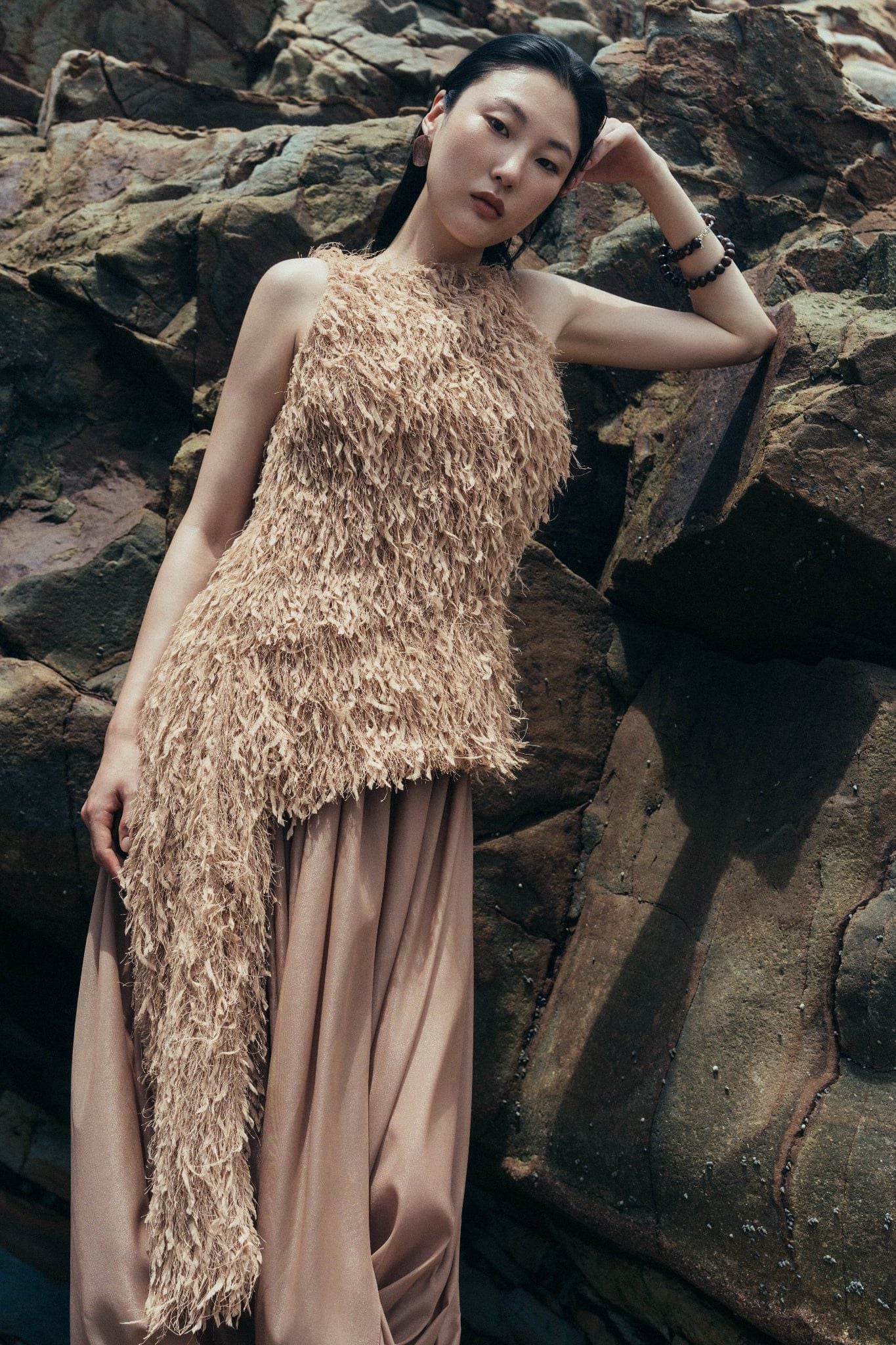 Chân Váy Midi Boucle