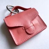  Charm Mini Little Joy Da Bò Trang Trí Túi Xách Chu Du 