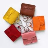  Charm Mini Little Joy Da Bò Trang Trí Túi Xách Chu Du 