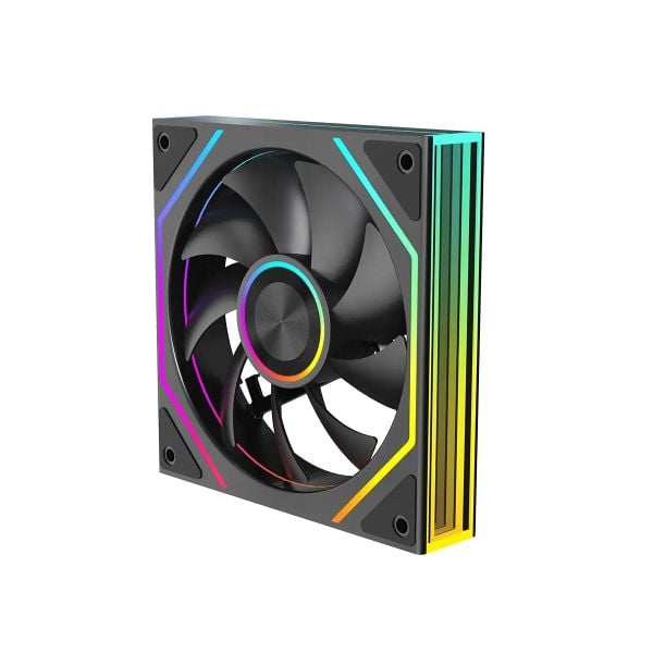  Fan Case Leopard Prism 4RS Ultra ARGB Đen - Trắng ( Thuận - Ngược) 