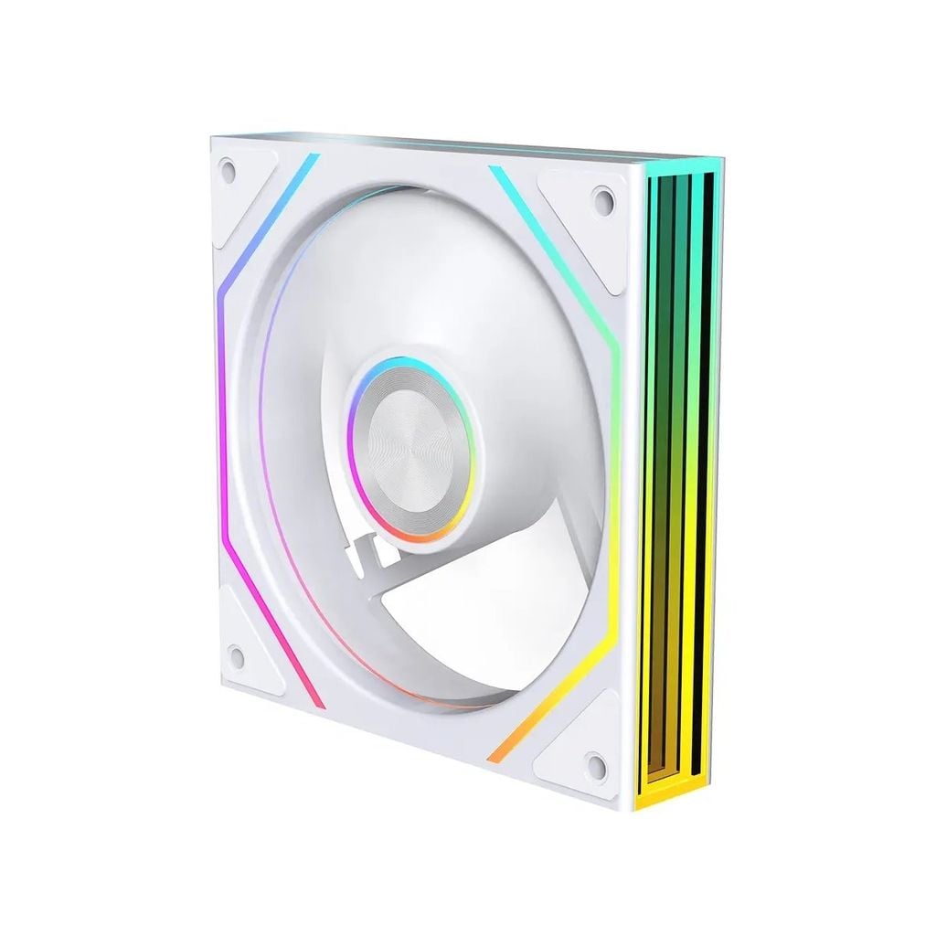 Fan Case Leopard Prism 4RS Ultra ARGB Đen - Trắng ( Thuận - Ngược)