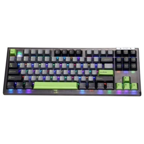  Bàn phím cơ Darmoshark TOP 87 Tri-mode RGB Black 