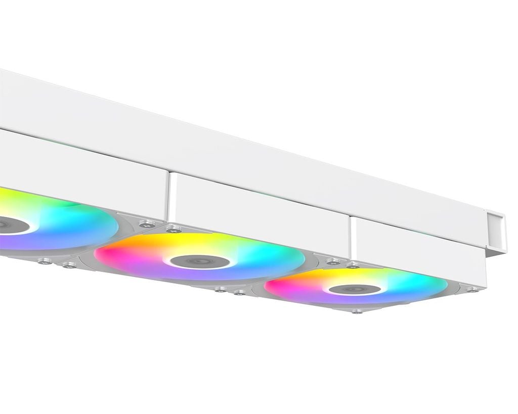 Tản nhiệt nước AIO ID-Cooling FX360 LCD ARGB Black - White